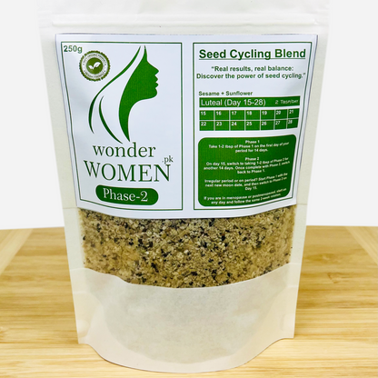 Seed Cycling Blend (Sesame + Sunflower + Flax + Pumpkin)