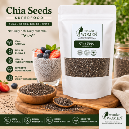 100% Organic Chia Seeds 250g
