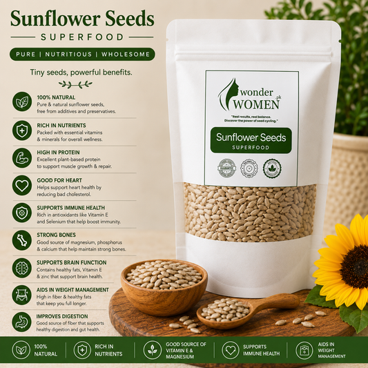 100% Organic Sunflower Seeds – 250 g