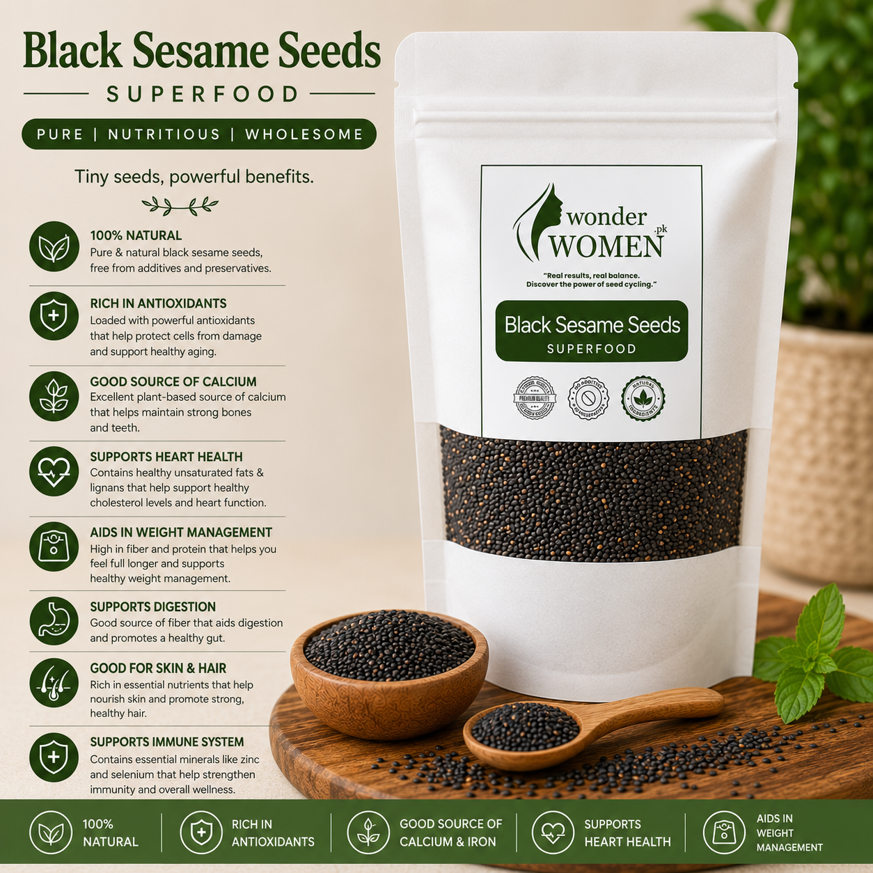 100% Organic Chia Seeds 250g