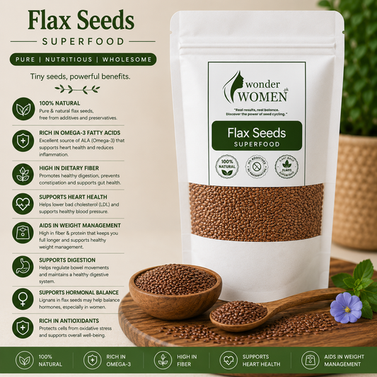 100% Organic Flax Seeds - Alsi Seed - 250g