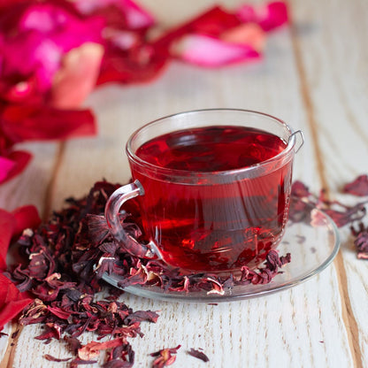 100% Organic Hibiscus Flowers Tea For Weight Loss 50g