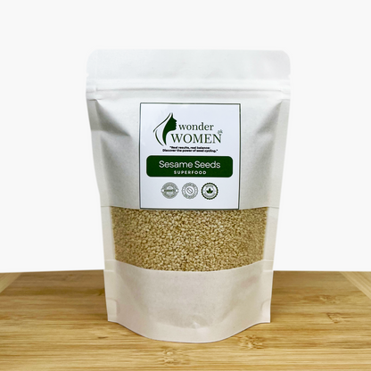 100% Pure organic white Sesame seeds 250g