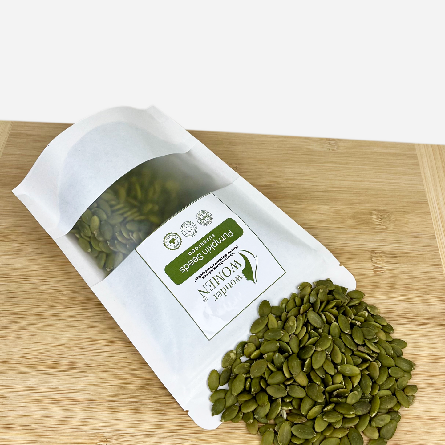 100% Organic Green Pumpkin Seeds 250g